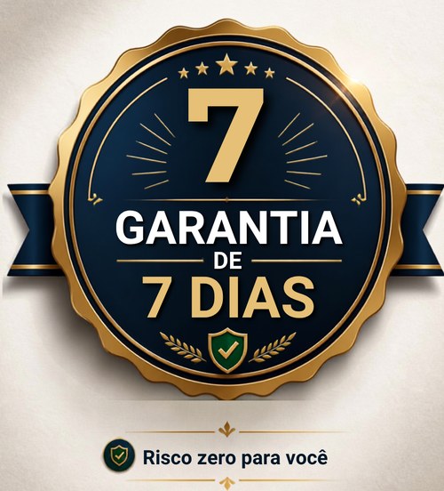 Selo de garantia de 7 dias
